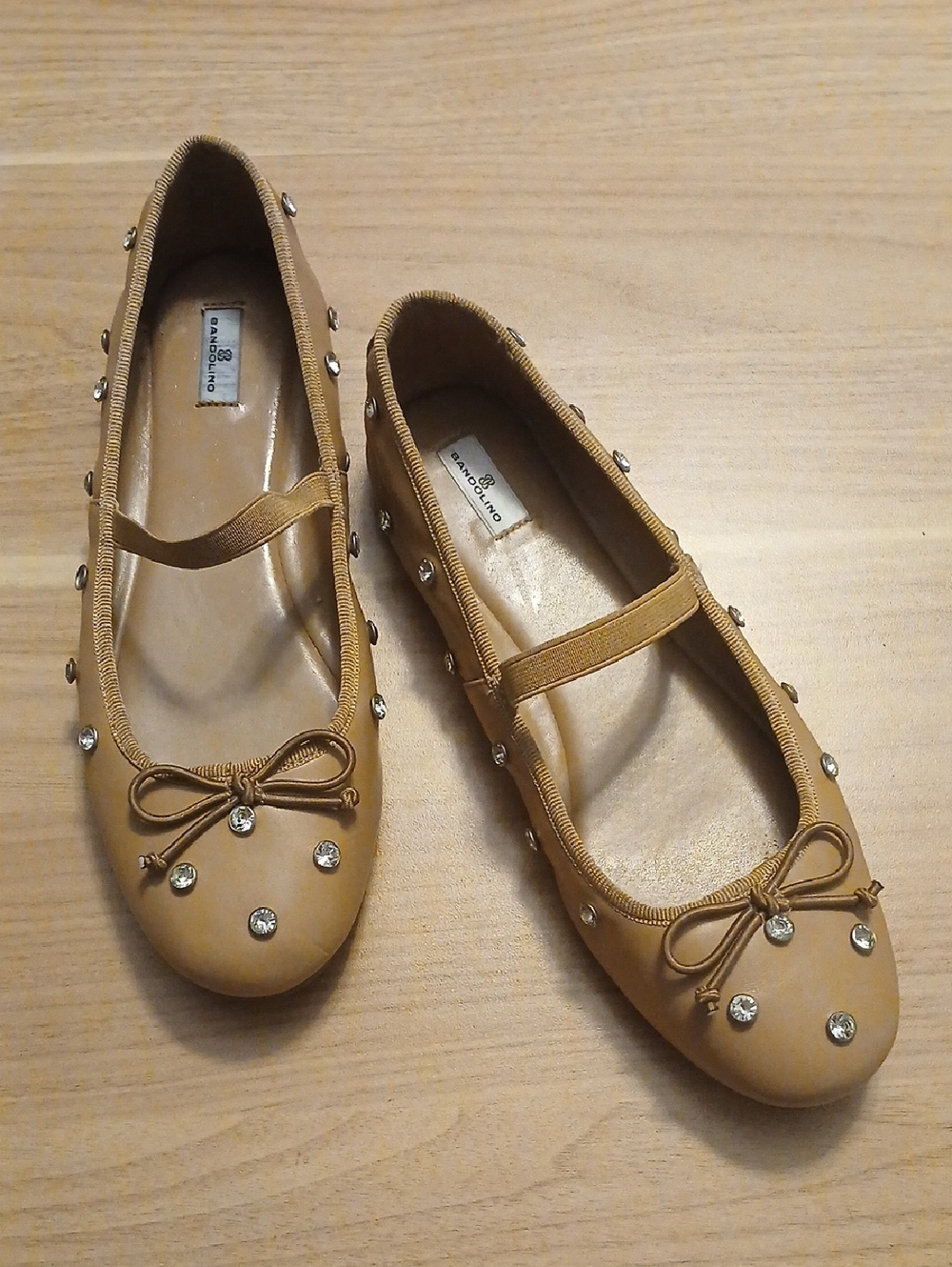 Bandolino "Prity" Embellished Mary Jane Flats in Size 8M